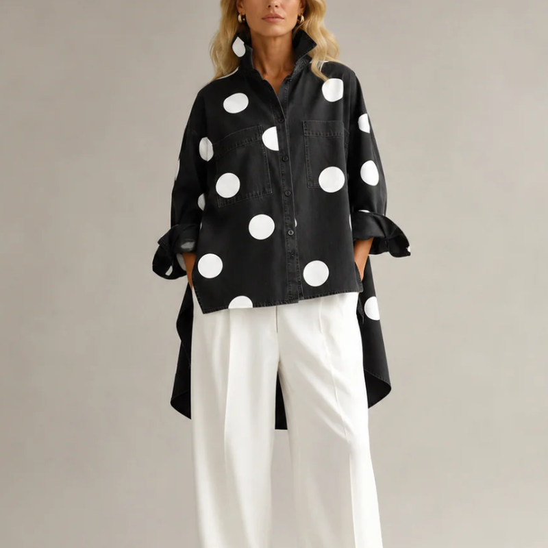 Dotty Denim Overshirt
