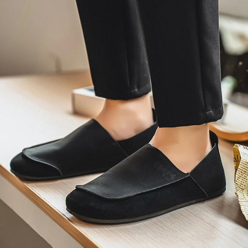 Colton Suede & Leather Slip-Ons