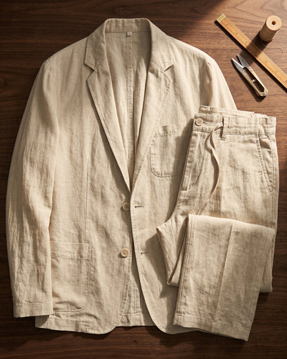 Auden Linen Suit Set