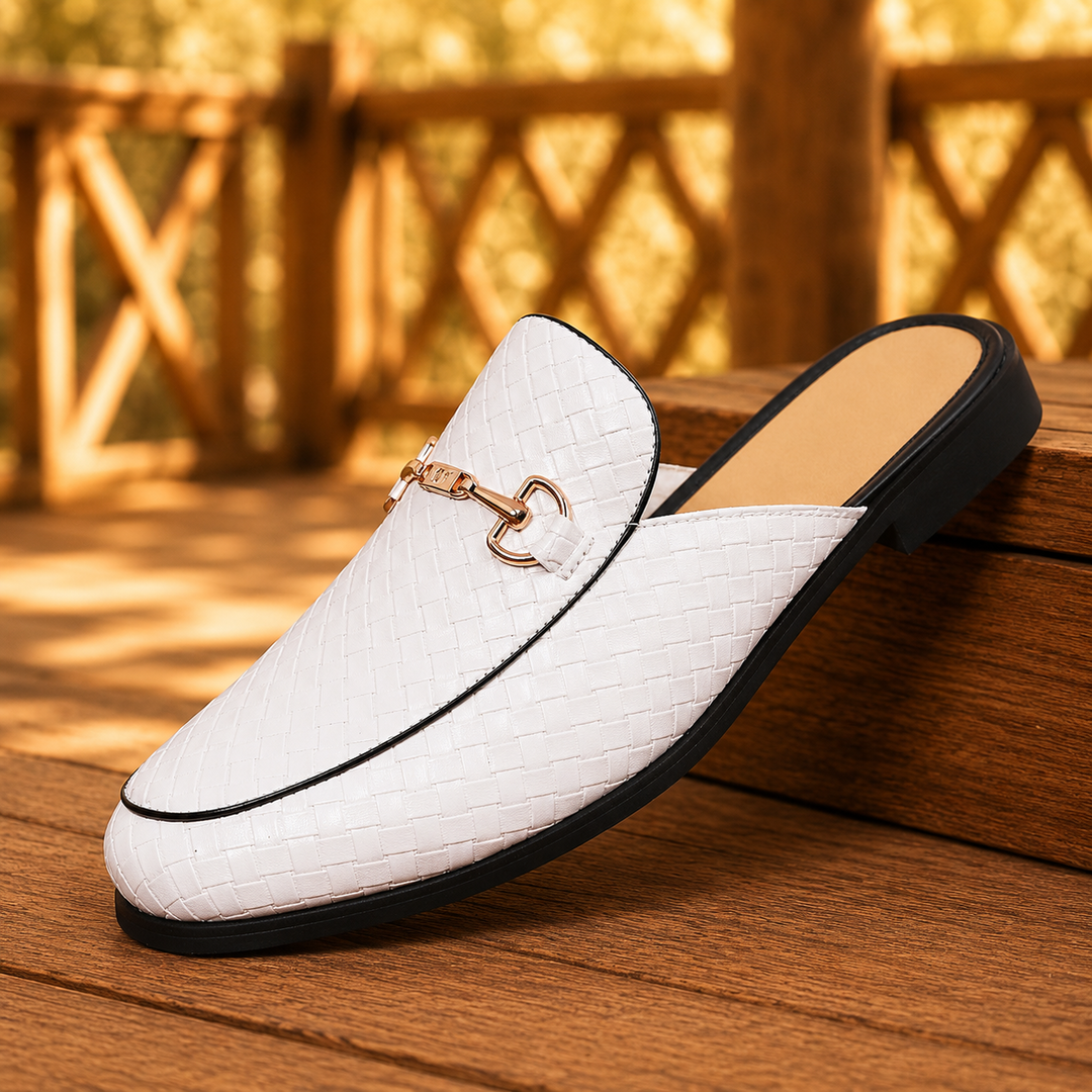 Riviera Leather Mules