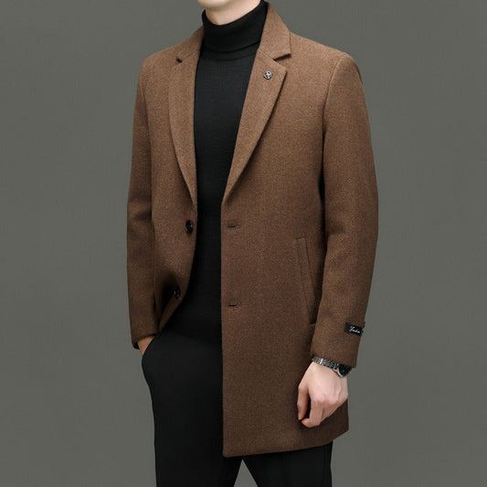 Pascal Wool Herringbone Coat