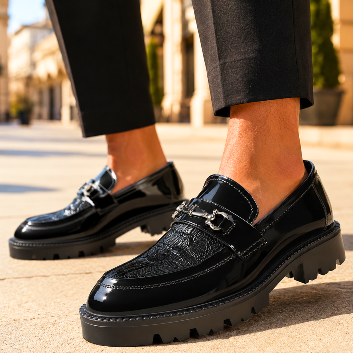 Ellis Polished Derby Shoes