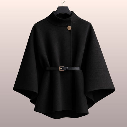 Valentina Belted Cape Jacket