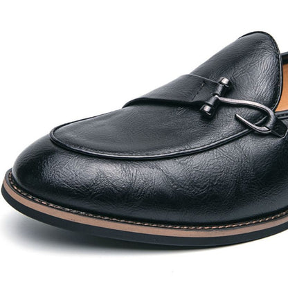 Xavier Leather Bit Loafers
