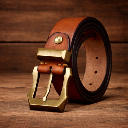 The Mayfair Premium Leather Belt
