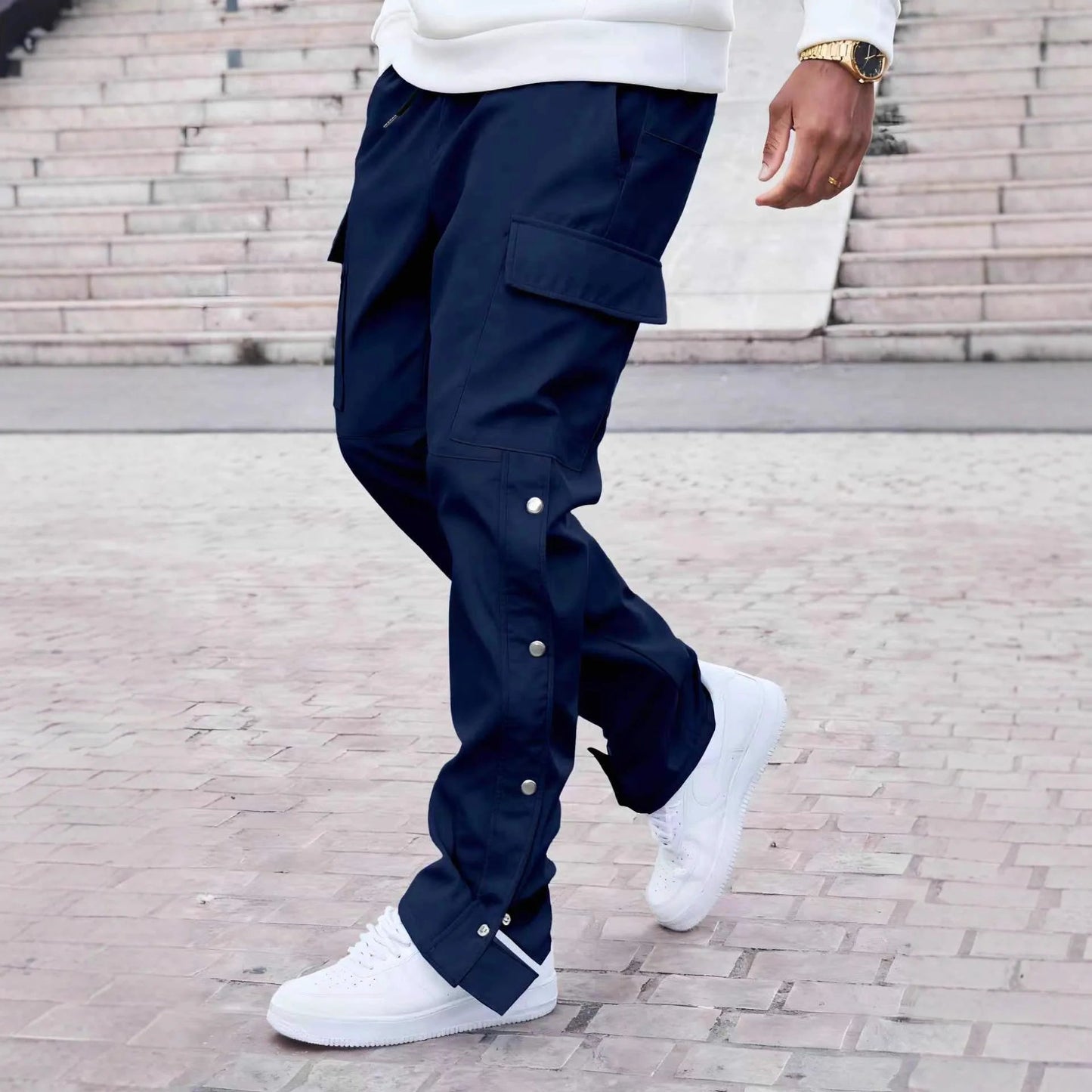 Renton Snap Cargo Trousers