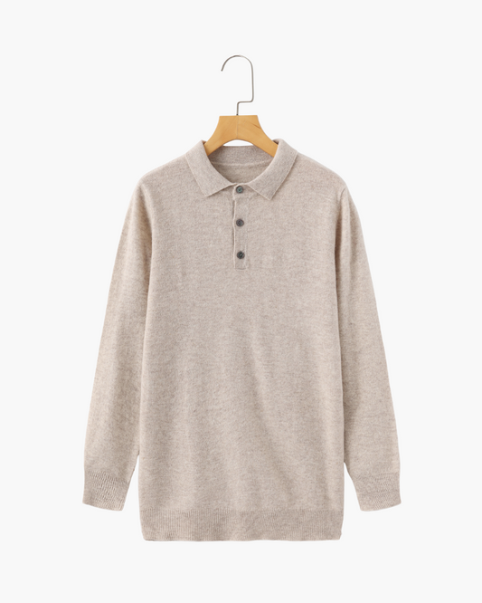 Kentish Pure Cashmere Polo