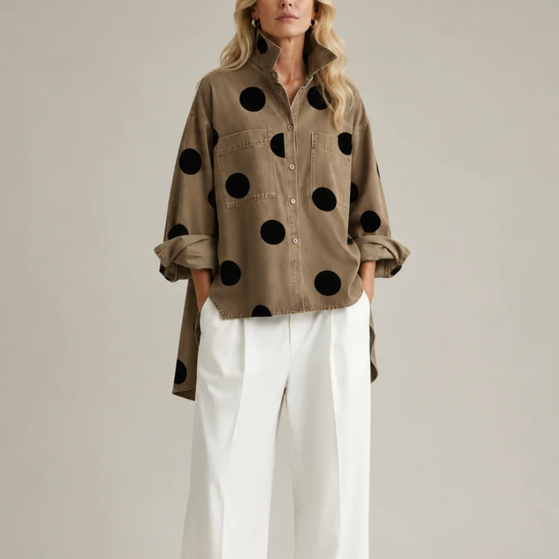 Dotty Denim Overshirt