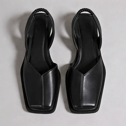 Mayfair Square-Toe Flats