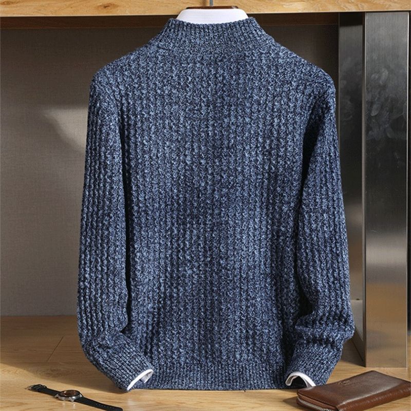 Antonio Cashmere Zip Cardigan