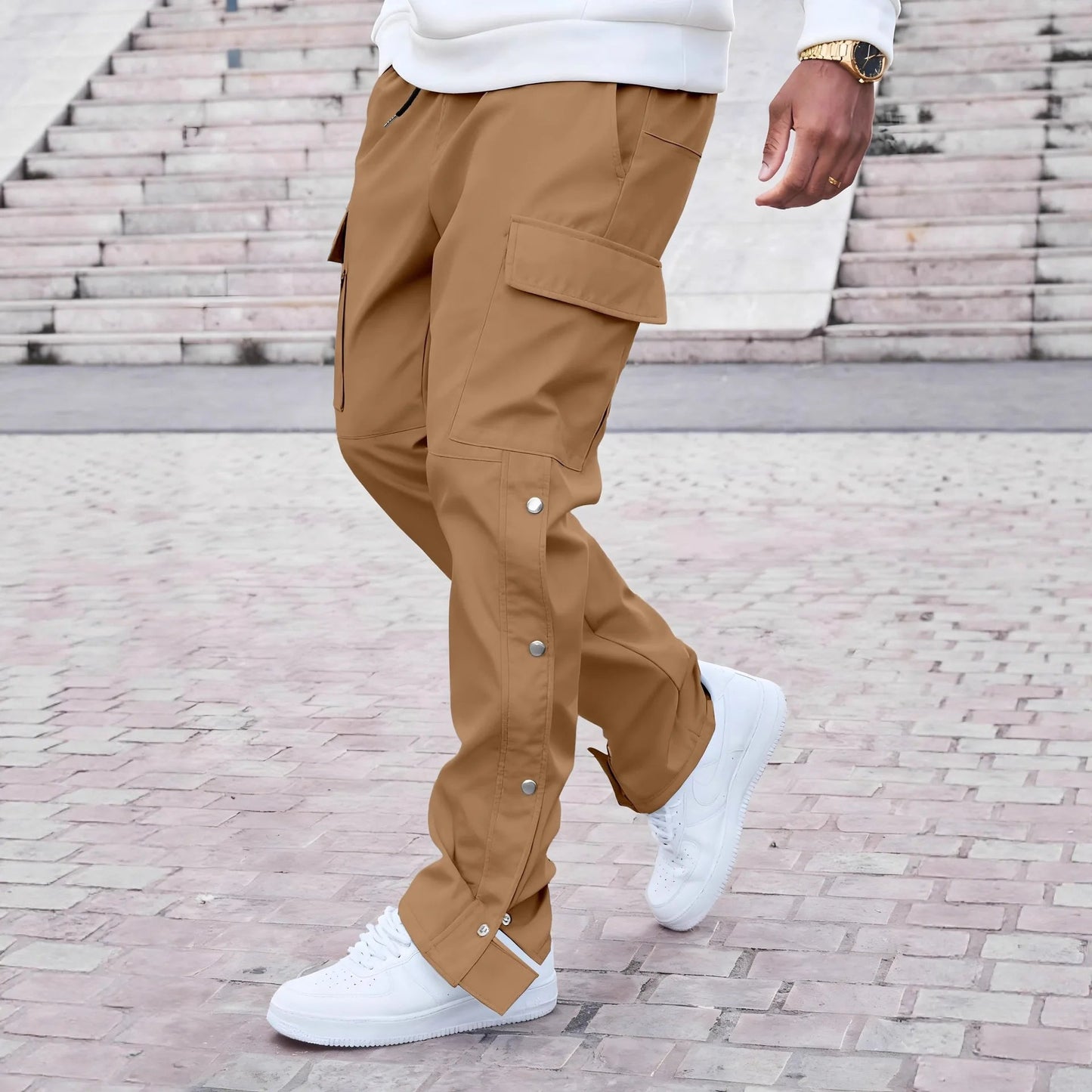 Renton Snap Cargo Trousers