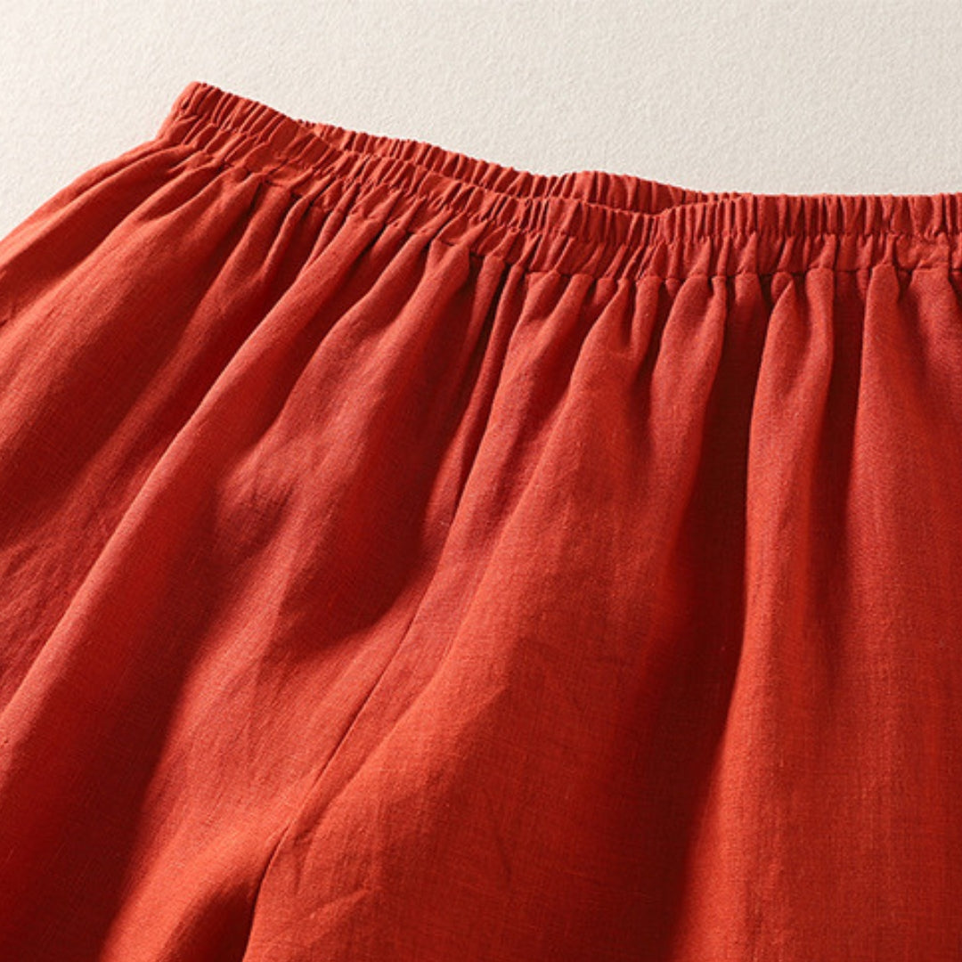 Vanessa 100% Linen Relaxed Pants