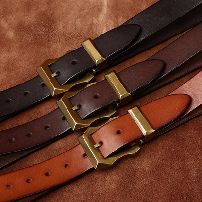 The Mayfair Premium Leather Belt