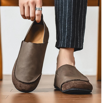 Colton Suede & Leather Slip-Ons