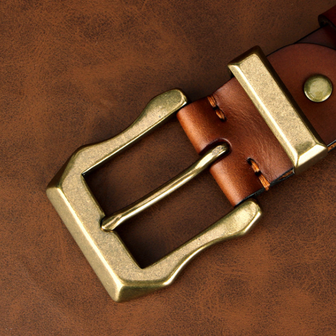 The Mayfair Premium Leather Belt