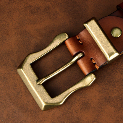 The Mayfair Premium Leather Belt
