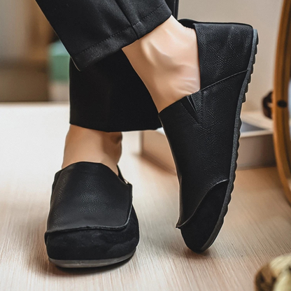 Colton Suede & Leather Slip-Ons