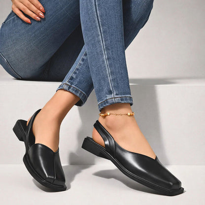 Mayfair Square-Toe Flats