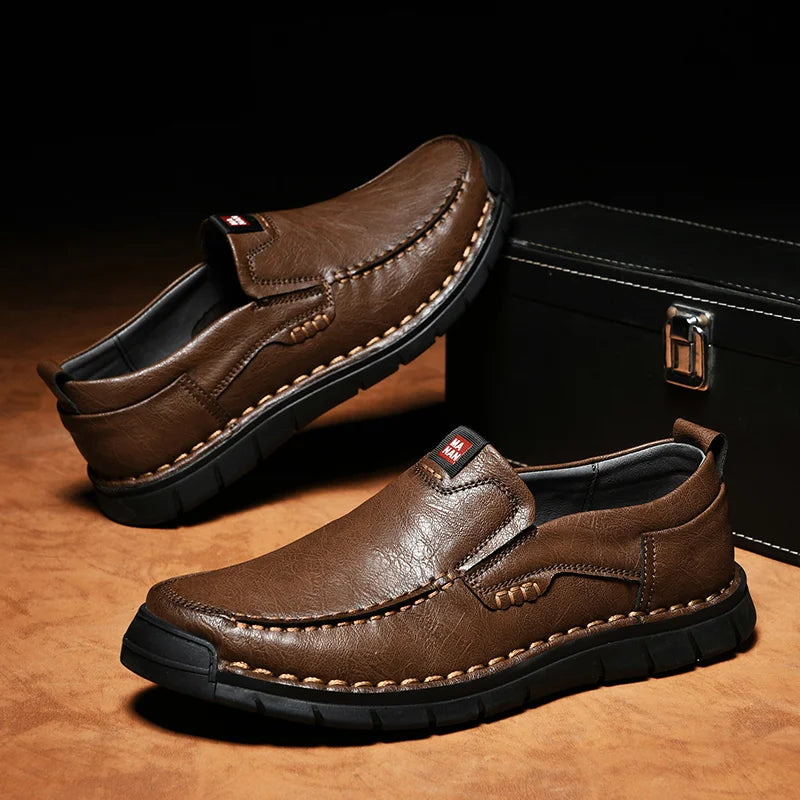 The Belgravia Leather Slip-On