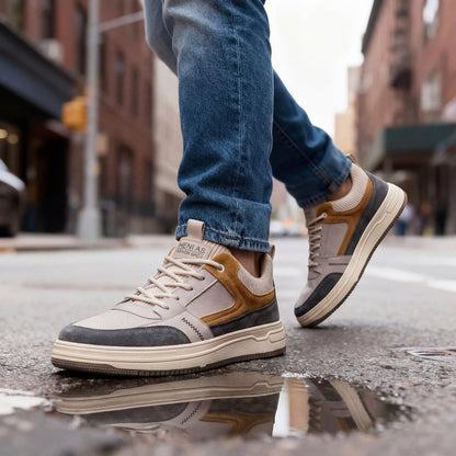 Harrow Leather Trainers