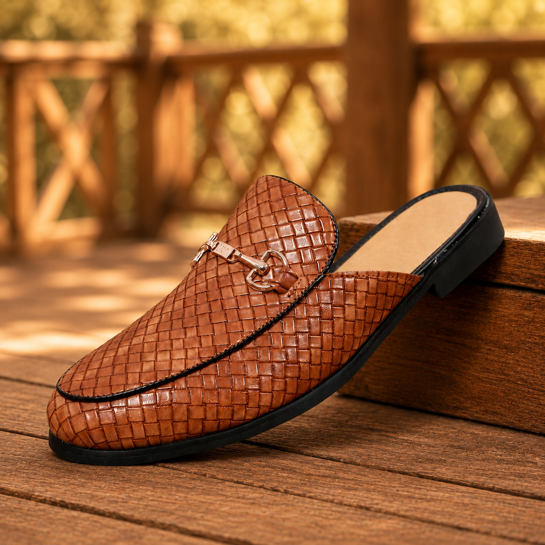 Riviera Leather Mules