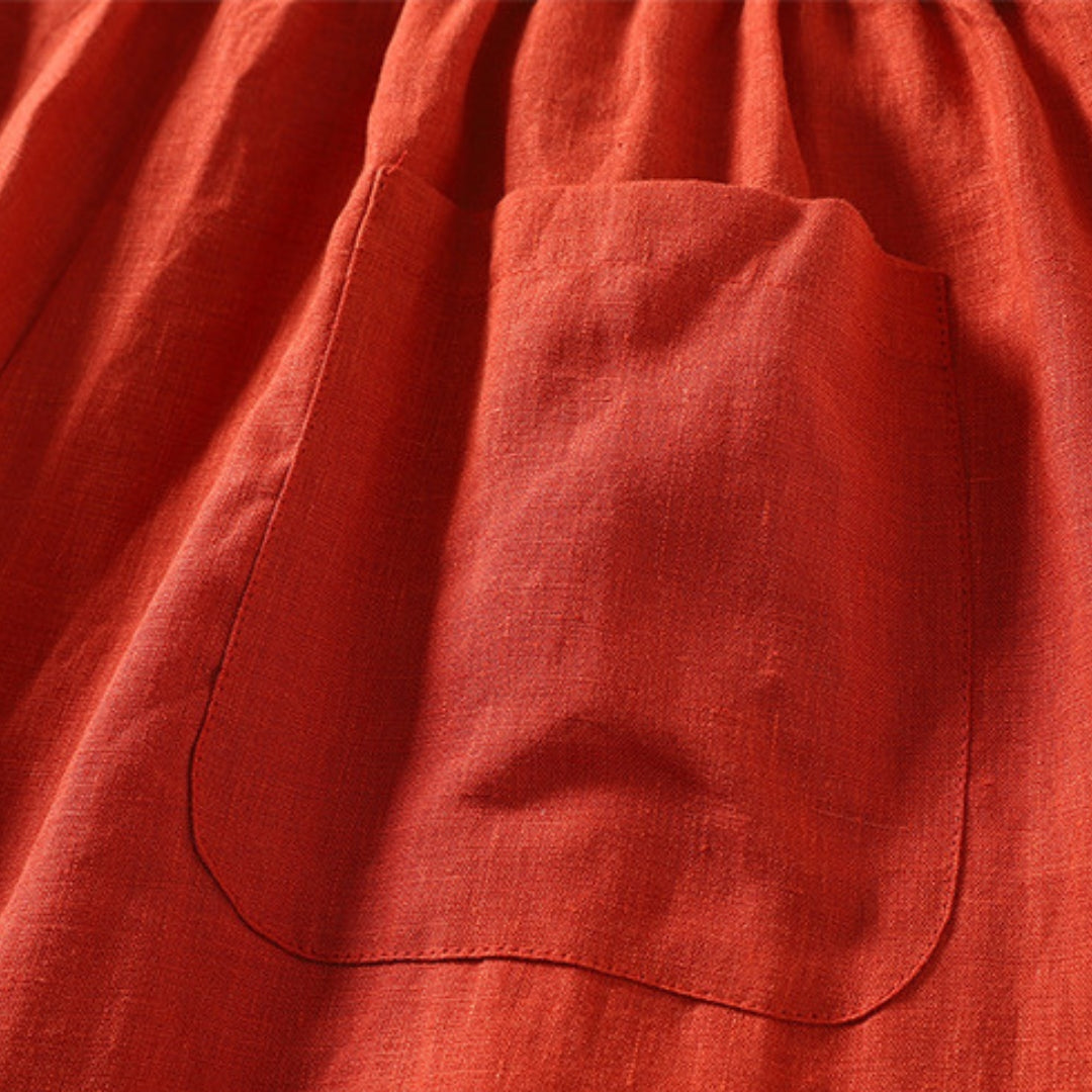 Vanessa 100% Linen Relaxed Pants