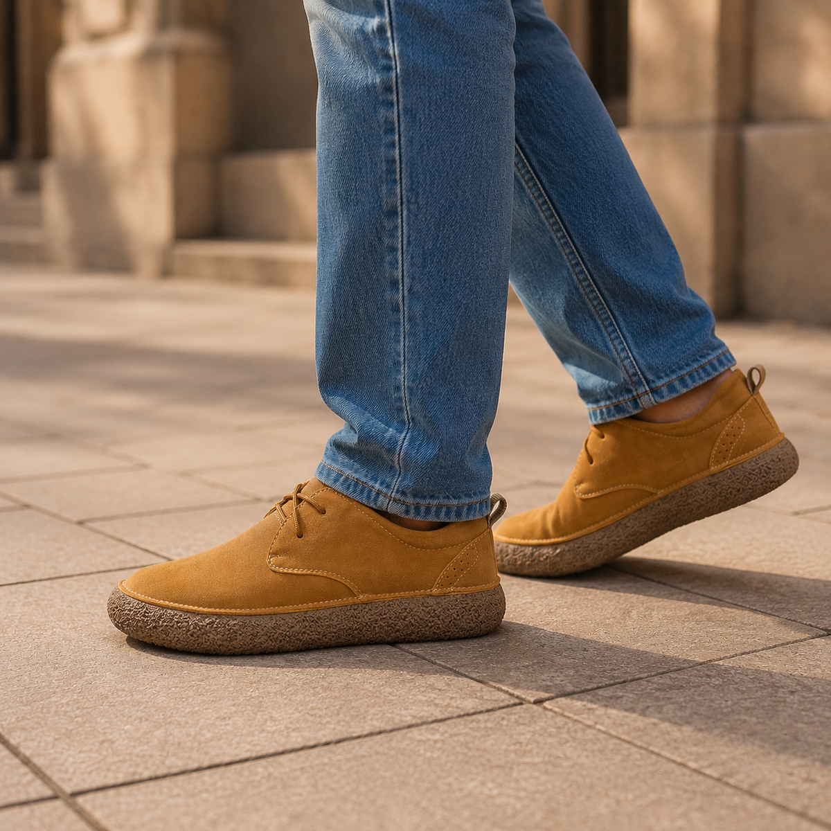 Harvey Suede Trainer