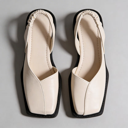 Mayfair Square-Toe Flats