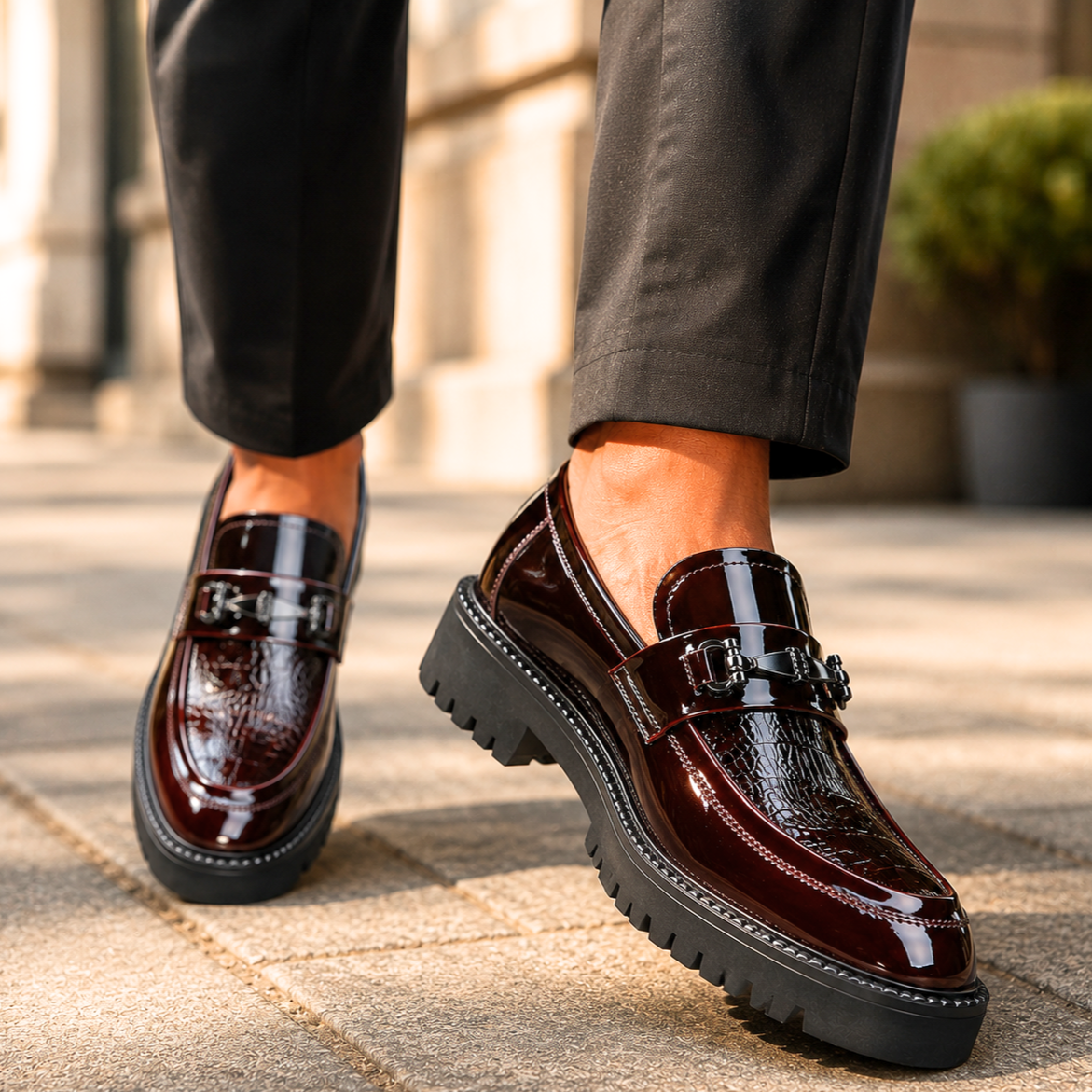 Ellis Polished Derby Shoes