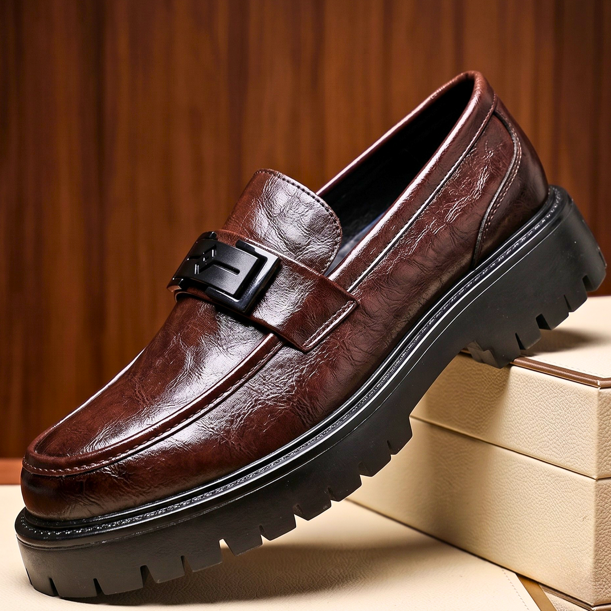 Cormac Buckle Derby Shoes