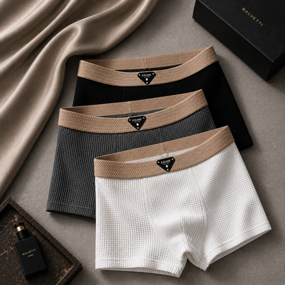 Norwell Luxe Waffle Boxer Briefs