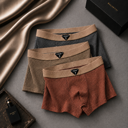 Norwell Luxe Waffle Boxer Briefs