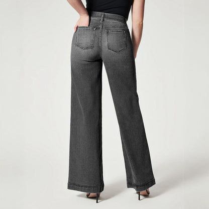 Elisa High-Waist Wide-Leg Jeans