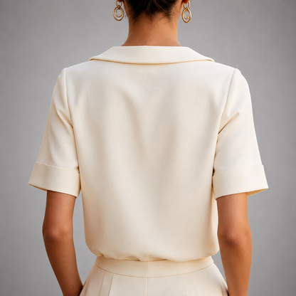 Marlowe Round Neck Blouse