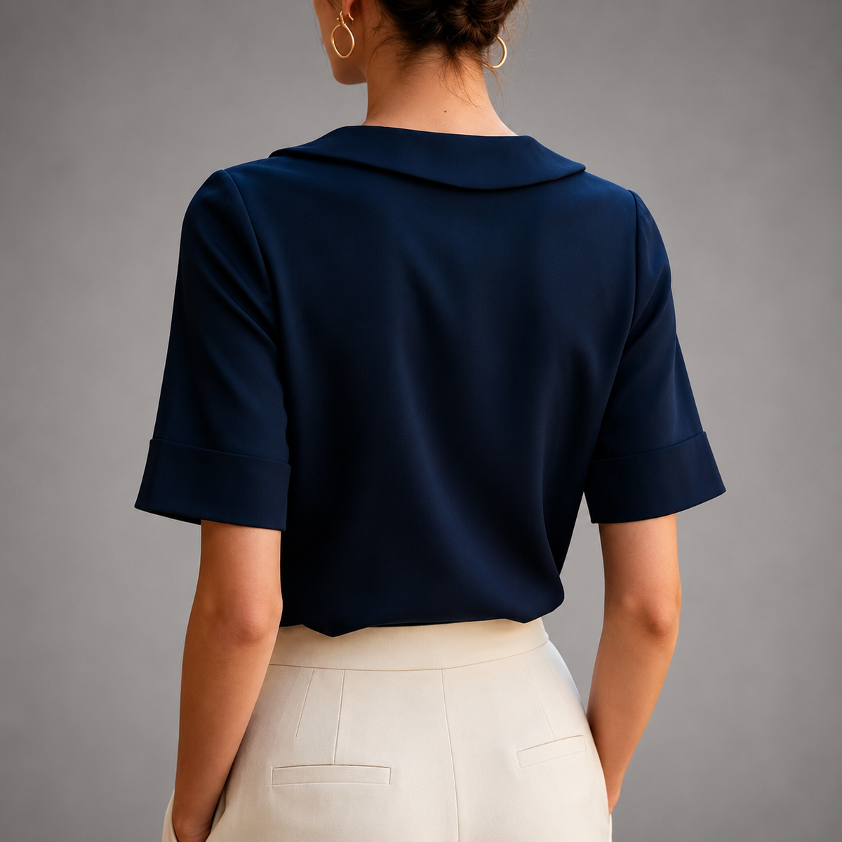 Marlowe Round Neck Blouse