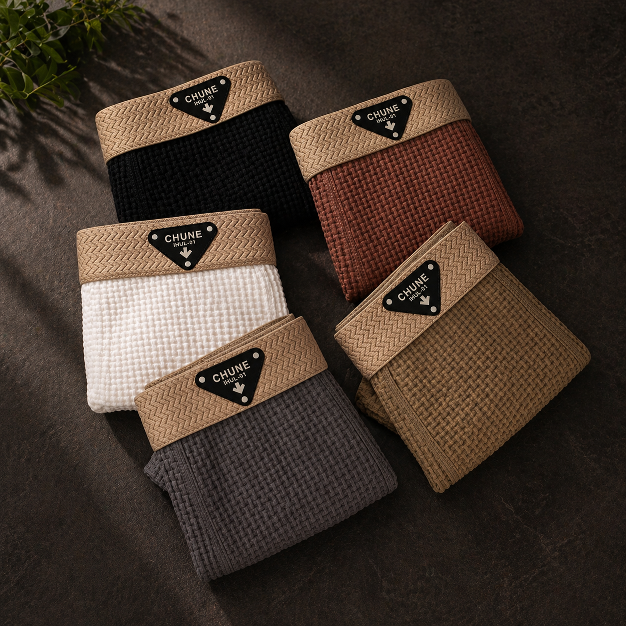 Norwell Luxe Waffle Boxer Briefs