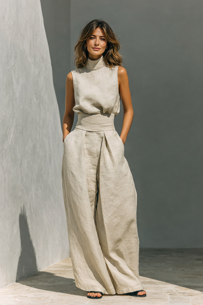The Capri Linen Set