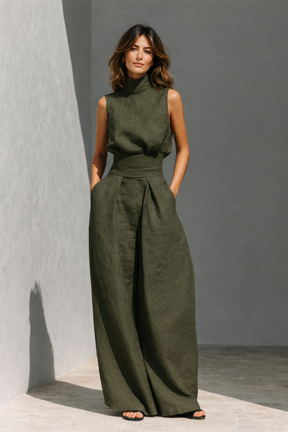 The Capri Linen Set