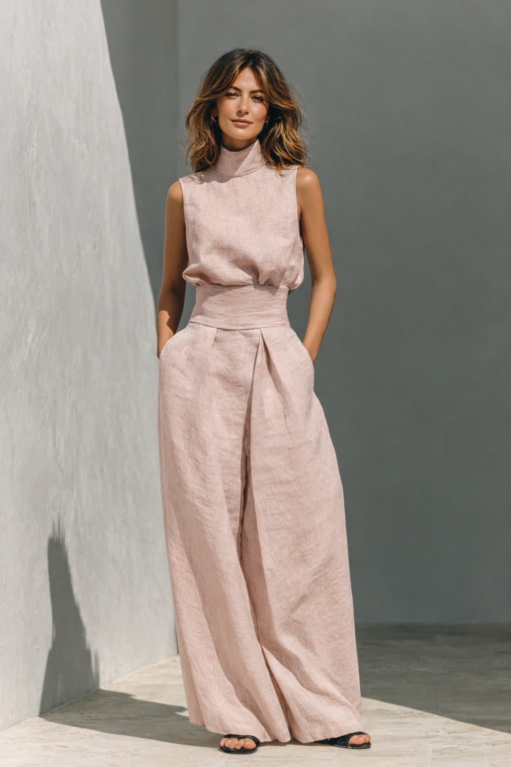 The Capri Linen Set