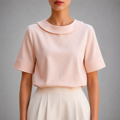 Marlowe Round Neck Blouse
