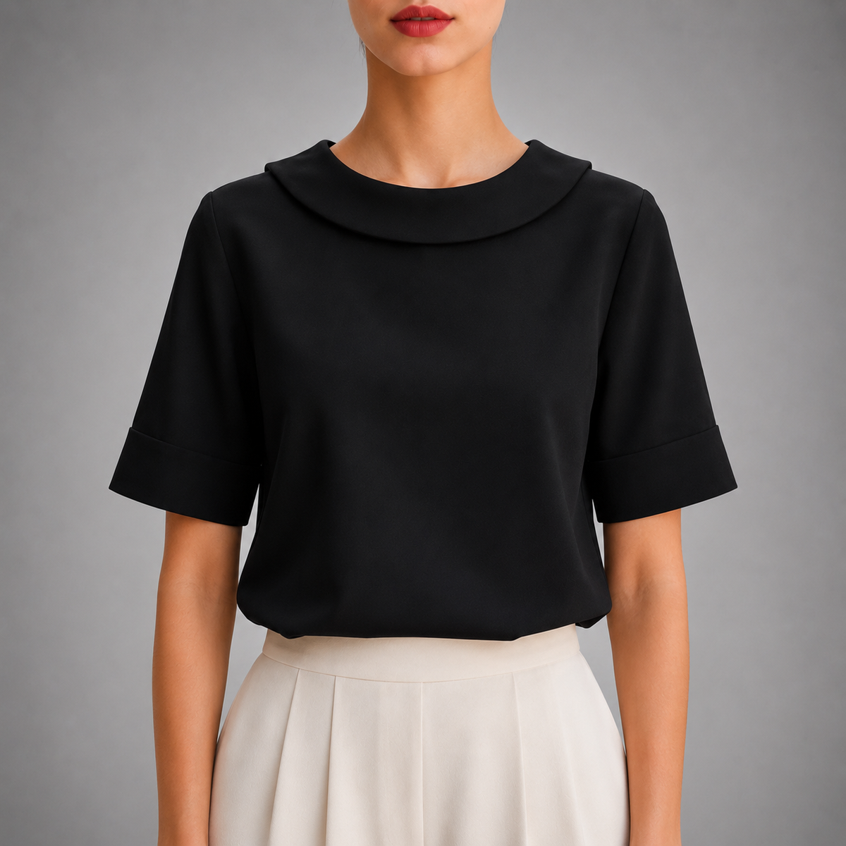 Marlowe Round Neck Blouse