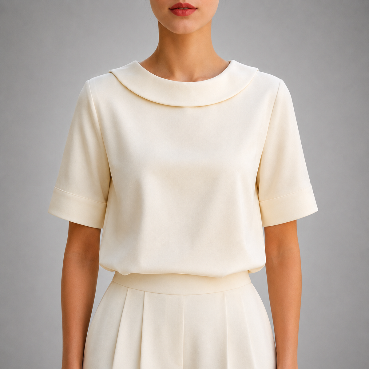 Marlowe Round Neck Blouse