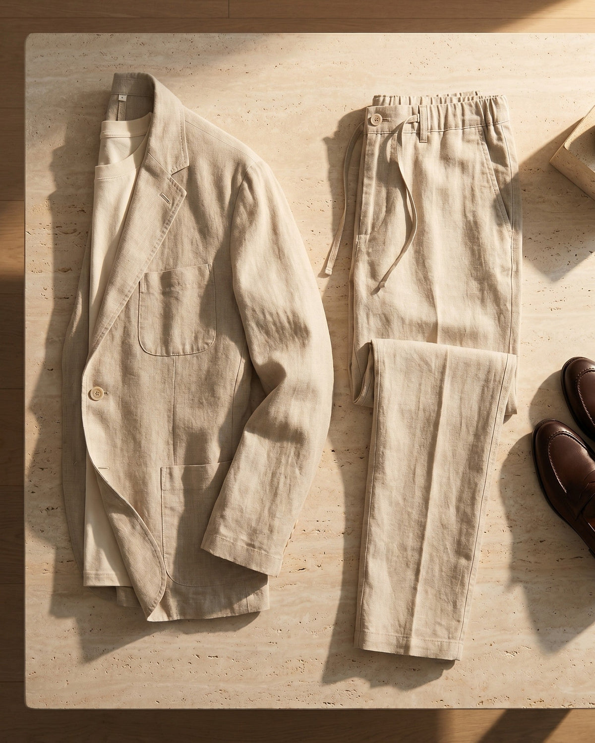 Auden Linen Suit Set