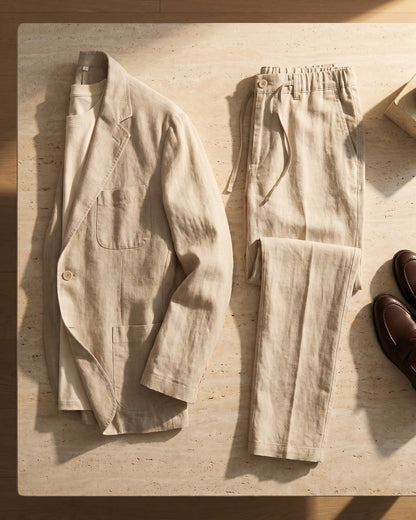 Auden Linen Suit Set