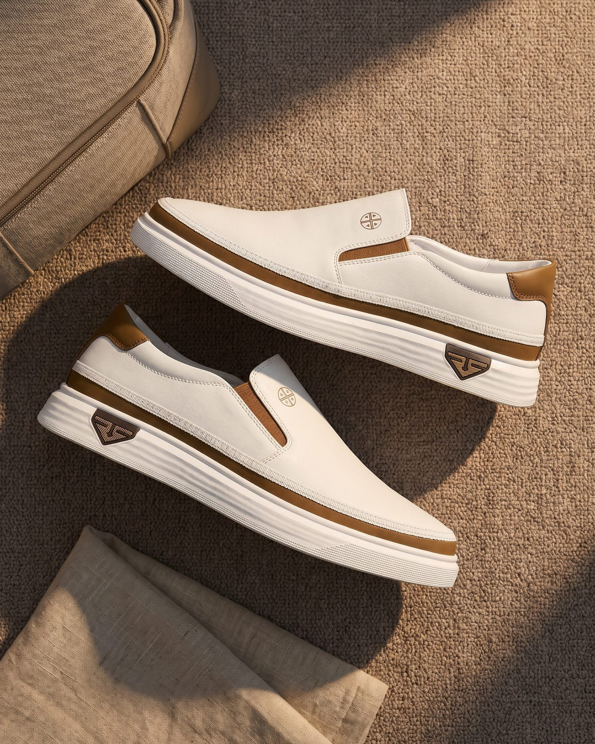 Bramley Leather Slip-On Shoes