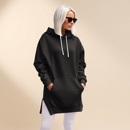 Nova Fleece Hoodie Dress