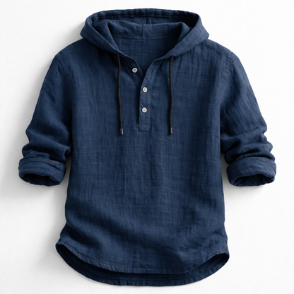 The Coastal Linen Hoodie