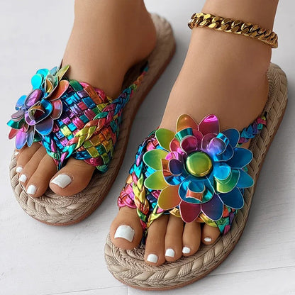 Soleil Floral Sandals
