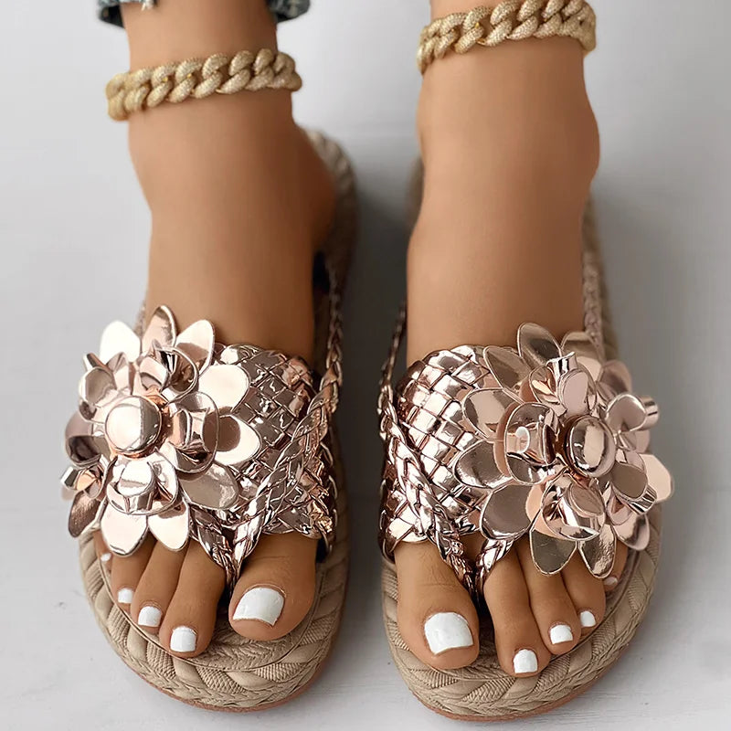 Soleil Floral Sandals