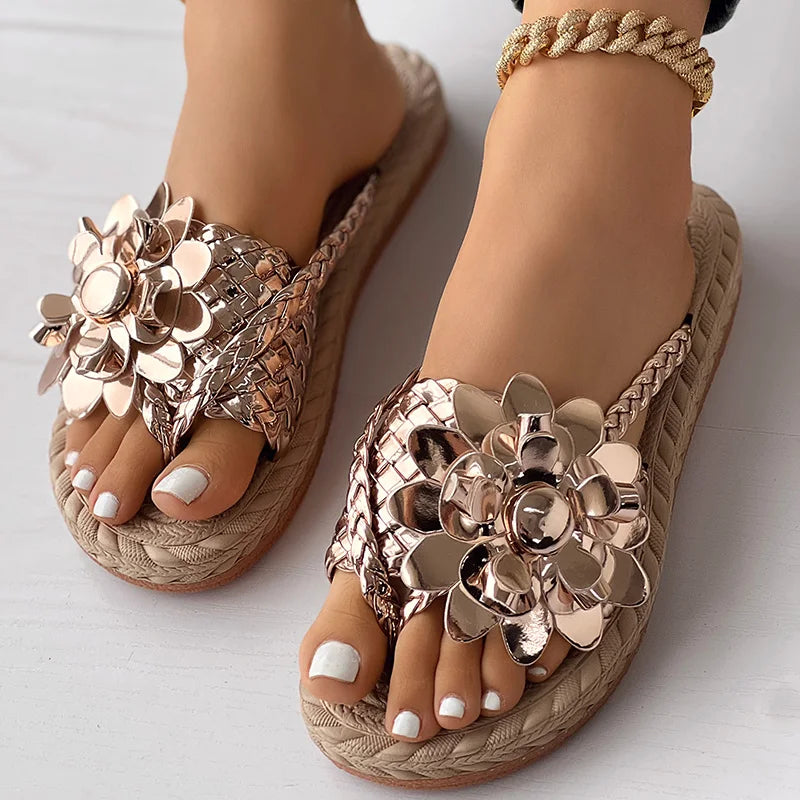 Soleil Floral Sandals